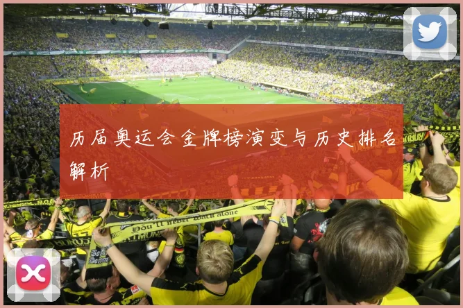 历届奥运会金牌榜演变与历史排名解析